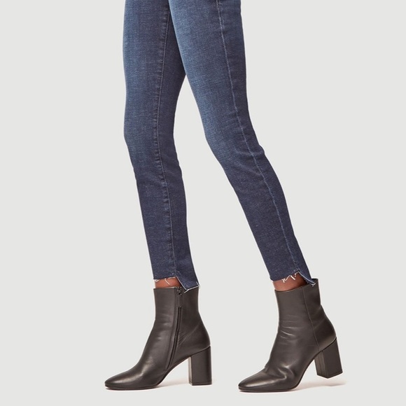 FRAME “le skinny de Jeanne” stagger hem jeans - Picture 2 of 13